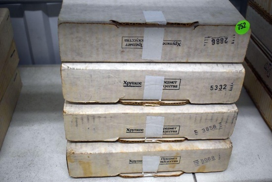 (4) The Bradford Exchange Collectible Plates with Boxes