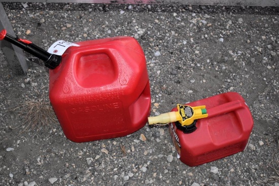 (2) Gas Cans