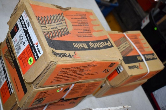 (5 Boxes) Paslode 3.5"x.131" Gun Nails; May be Open