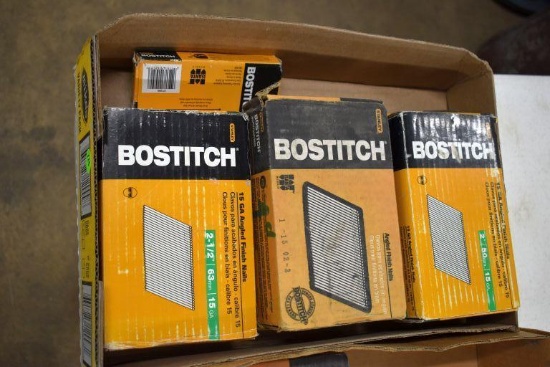 (6 Boxes) Bostitch Finish Brad Nails; May be Open