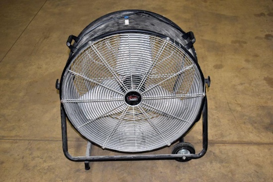 Xtreme Garage 26" Circular Fan, 2 Wheel Transport