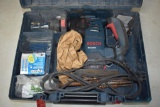 Bosch Corded Hammer Drill with Assorted Bits in Case