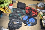 Assorted Luggage Bags and Tool Bags