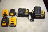 DeWalt 20V 3 AH Battery, DeWalt 20V 5 AH Battery, DeWalt 20V 2 AH Battery, DeWalt 20V Battery