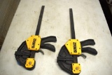 (2) DeWalt Clamps