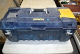 Irwin Hard Plastic Tool Box with Remington Powder Actuated Tools, Remington Fasteners