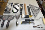 Speed Square, Dual Carabiner, Air Hose Nozzle, Mini Roller, Pry Bar and More