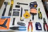 Marking Twine Line, Pry Bar, Mallet, Pliers, Allen Wrenches, Wire Stripper and More