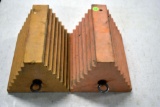 (2) Tire Blocks