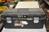 Stanley Fat Max Tool Box with Assorted Chain Saw Parts