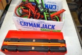 (2) Jumper Cable Sets, Signal Stat Warning Triangle Flare Kit