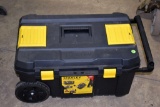 Stanley Rolling Plastic Tool Box