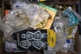 Assortment of Door Hinges, Weldable Hinges, Door Stops, D Rings