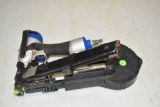 Pneumatic Staple Gun with Cross Fire Attachment