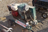 Rol-Air Portable Gas Powered Air Compressor, Honda GX-240 8hp Motor, Dual Pump, Extra Belt