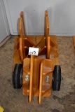 (2) Just Door Toolz Door Stands, (1) Just Door Toolz Rolling Door Dolley