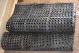(2) Rubber Slotted Mats