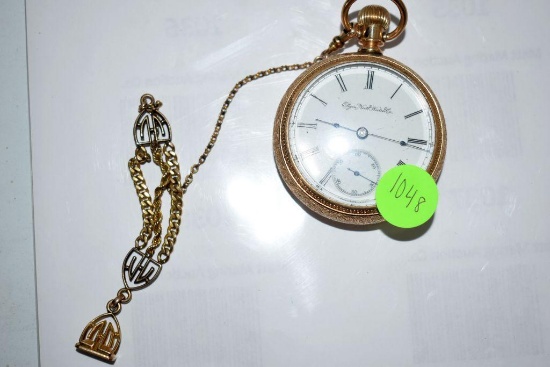 Elgin Natl. Watch. Co. Pocket Watch, Jas. Boss 14K Gold Filled Case