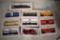 (10) Model Power HO Scale Railroad Cars with Boxes