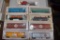 (9) Bachmann HO Scale Assorted Railroad Cars with Boxes