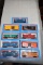(9) Model Power Assorted HO Scale Railroad Cars with Boxes