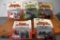 (5) 1/64 Scale Tractors with Loaders: Deutz-Allis, Case IH, Massey Ferguson