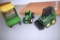 John Deere Tractor, Skid Loader, Forage Wagon