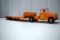 50's Tonka State Hi-Way Dept Truck with Low Boy Trailer, Repainted