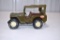 70's Tonka Military Mini Jeep, Good Original Toy