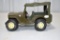 70's Tonka Mini Military Jeep, Good Original Toy