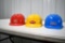 (3) Tonka Hard Hats