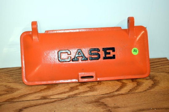 Case Cast Iron Tool Box Cover