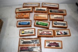 (16) Tyco HO Scale Assorted Railroad Cars with Boxes
