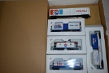 Taylor Sports Pepsi-Cola HO train Set No. 181 of 750; (4) Railroad Cars in Boxes, (1) Without Box