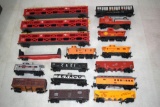 (17) Assorted HO Scale Railroad Cars