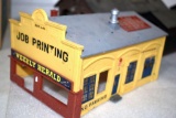 Assorted Plastic HO Scale Railroad Buildings