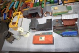 Assorted Plastic HO Scale Railroad Buildings