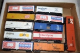 (11) Assorted HO Scale Box Cars