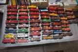 Assortment of HO Scale Railroad Cars