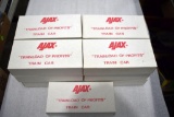 (13) AJAX Assorted HO Scale Railroad Cars with Boxes