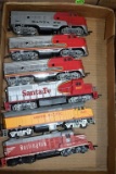 (6) Assorted HO Scale Railroad Engines