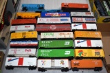 Assorted HO Scale Railroad Box Cars