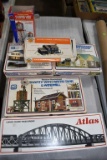 Assorted HO Scale Building Kits with Boxes; Unknow if Complete