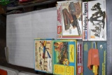 (5) Assorted HO Scale Building Kits with Boxes; Unknown if Complete