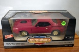 American Muscle 1970 Plymouth AAR 'Cuda with Box, 1/18