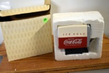 Coco-Cola 1958 Coke Dispenser Musical Bank in Box