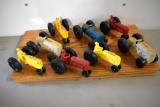 (8) Scale Models Plastic Museum Tractors