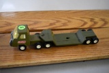 70's Buddy L Military Truck and Trailer
