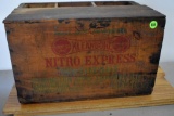 Remington Nitro Express Wooden Ammo Box