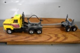 Ertl Log Truck and Trailer